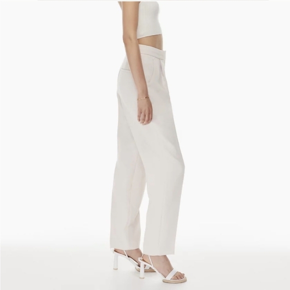 ARITZIA WILFRED Ibiza Pants White 0 - Picture 6 of 12